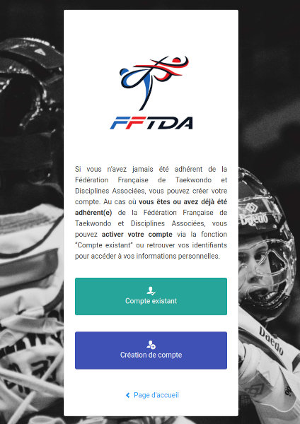 Prise de licence FFTDA